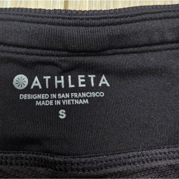 Athleta Skort Black With Pockets Stretch Comfortable Tennis, Pickleball Golf Sm - Picture 4 of 10